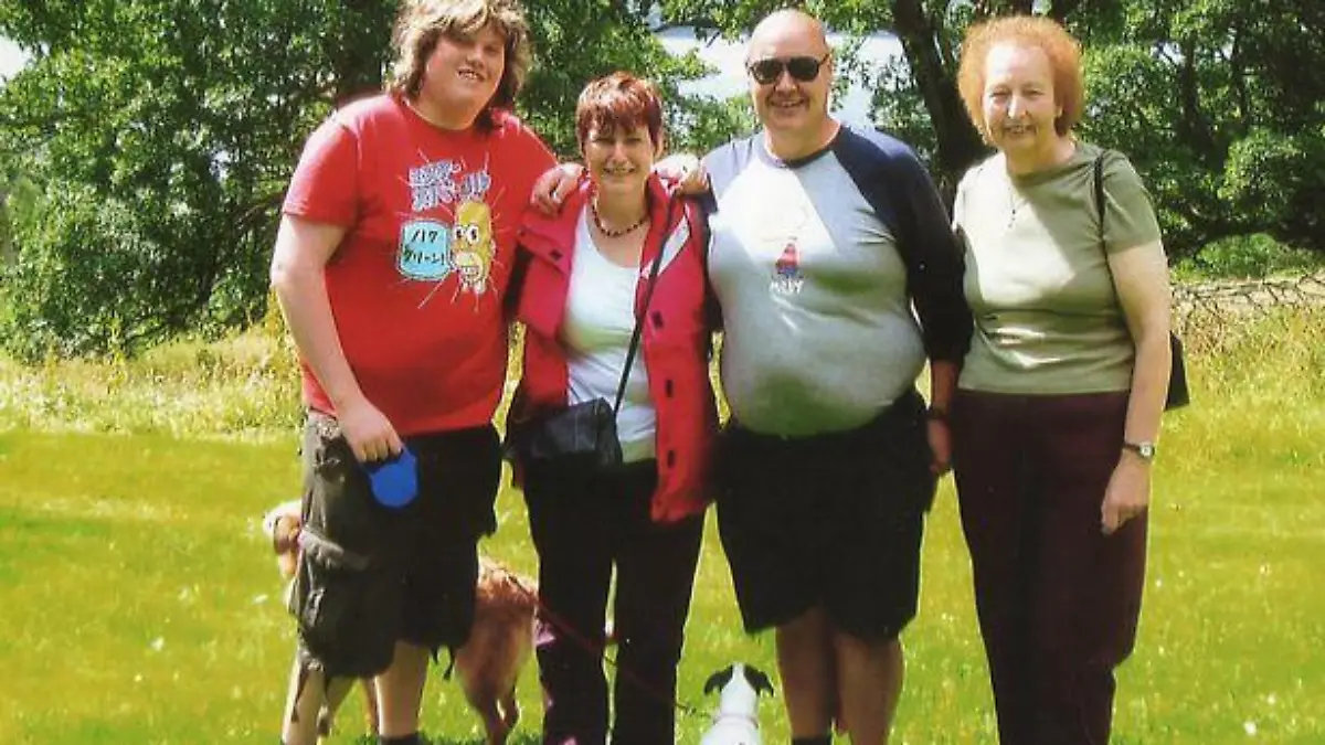 Jonathan Heal und seine Familie