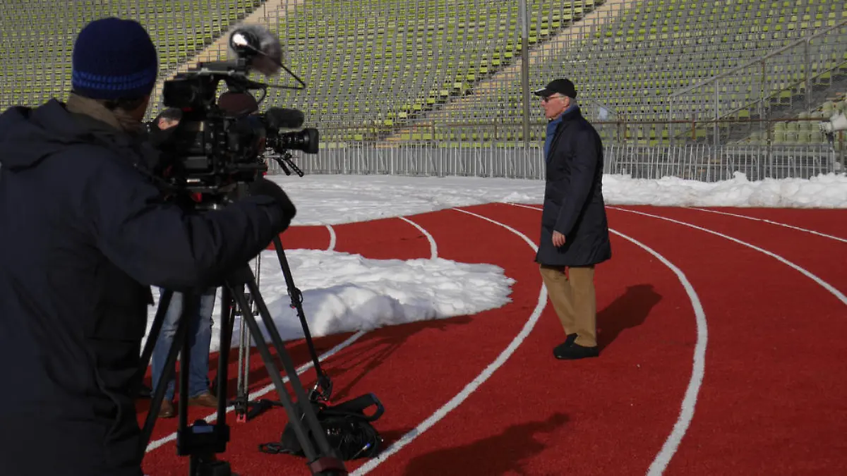 Ein Jahr lang begleitete die Kamera Franz Beckenbauer für die Doku "Fußball - Ein Leben"