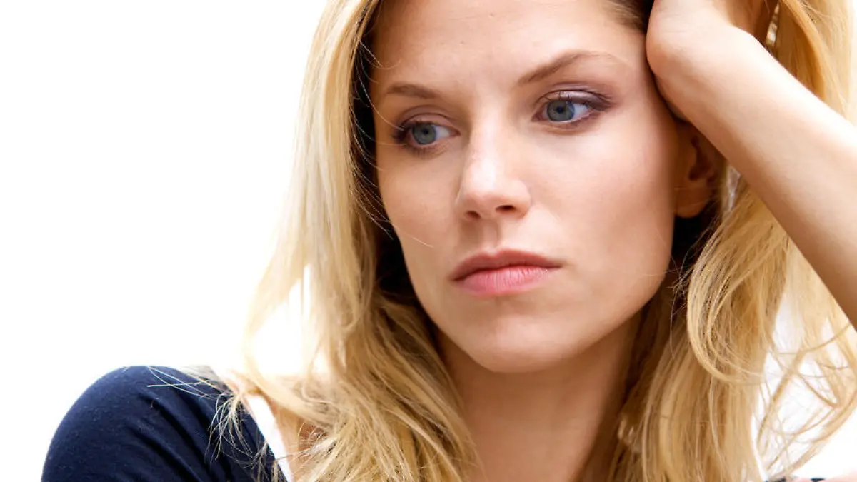 Unhappy Depressed Woman