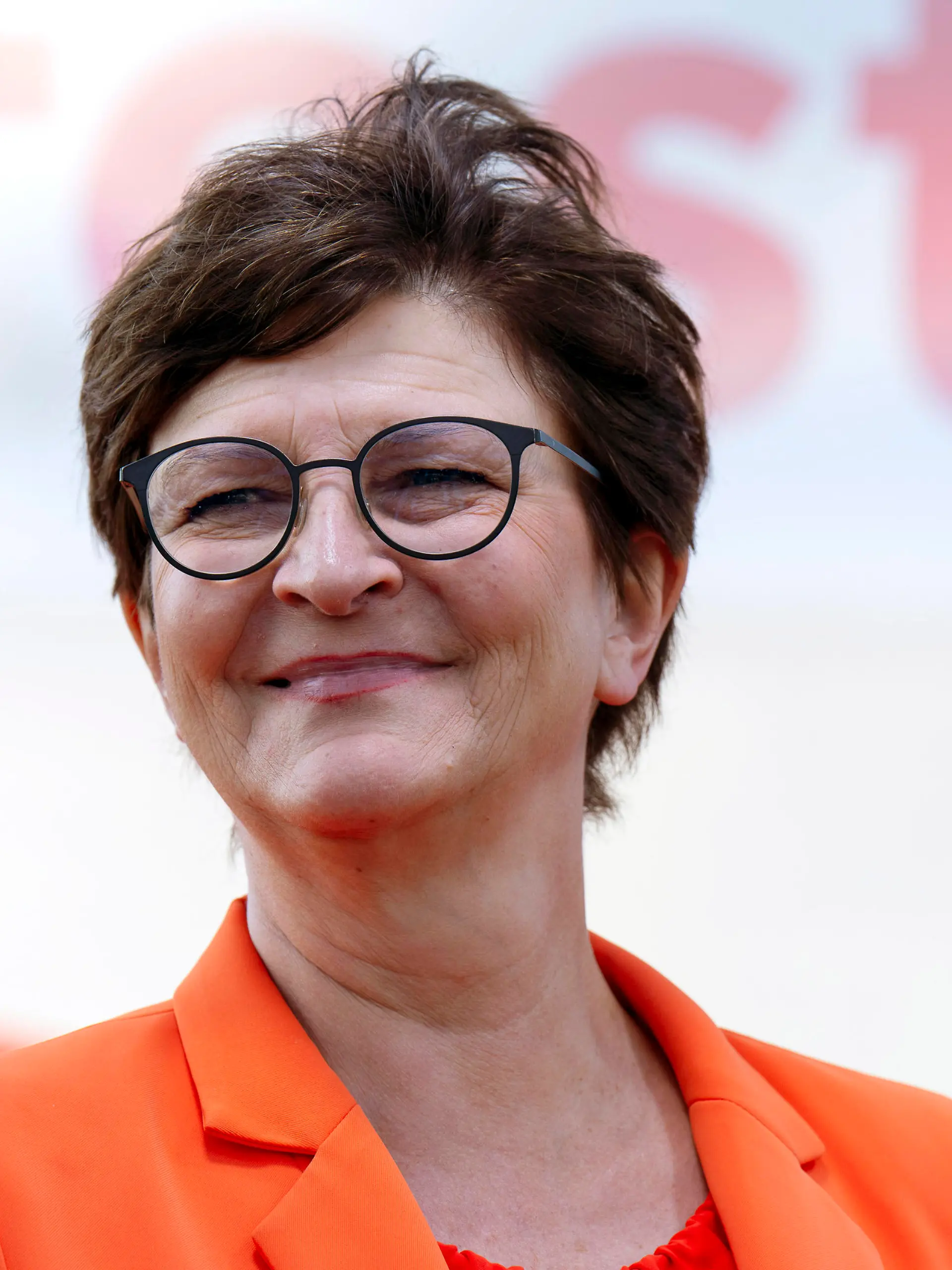 Saskia Esken beim Hoffest der SPD-Bundestagsfraktion im Tipi am Kanzleramt. Berlin, 05.07.2023