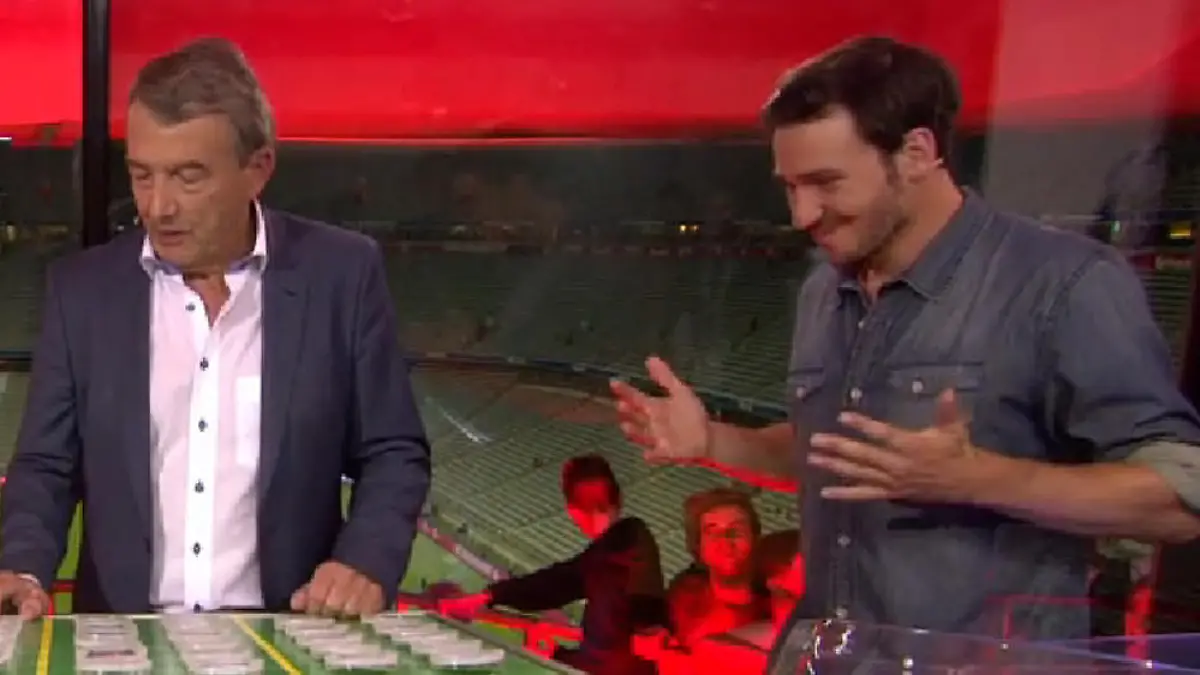 "Was hab ich da nur gelost" denkt sich wohl Felix Neureuther