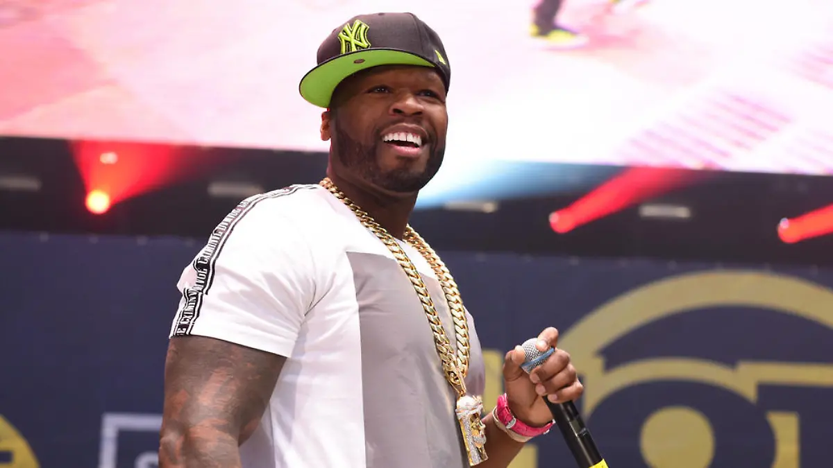 50 Cent bei einem Auftritt im Juni in New Jersey