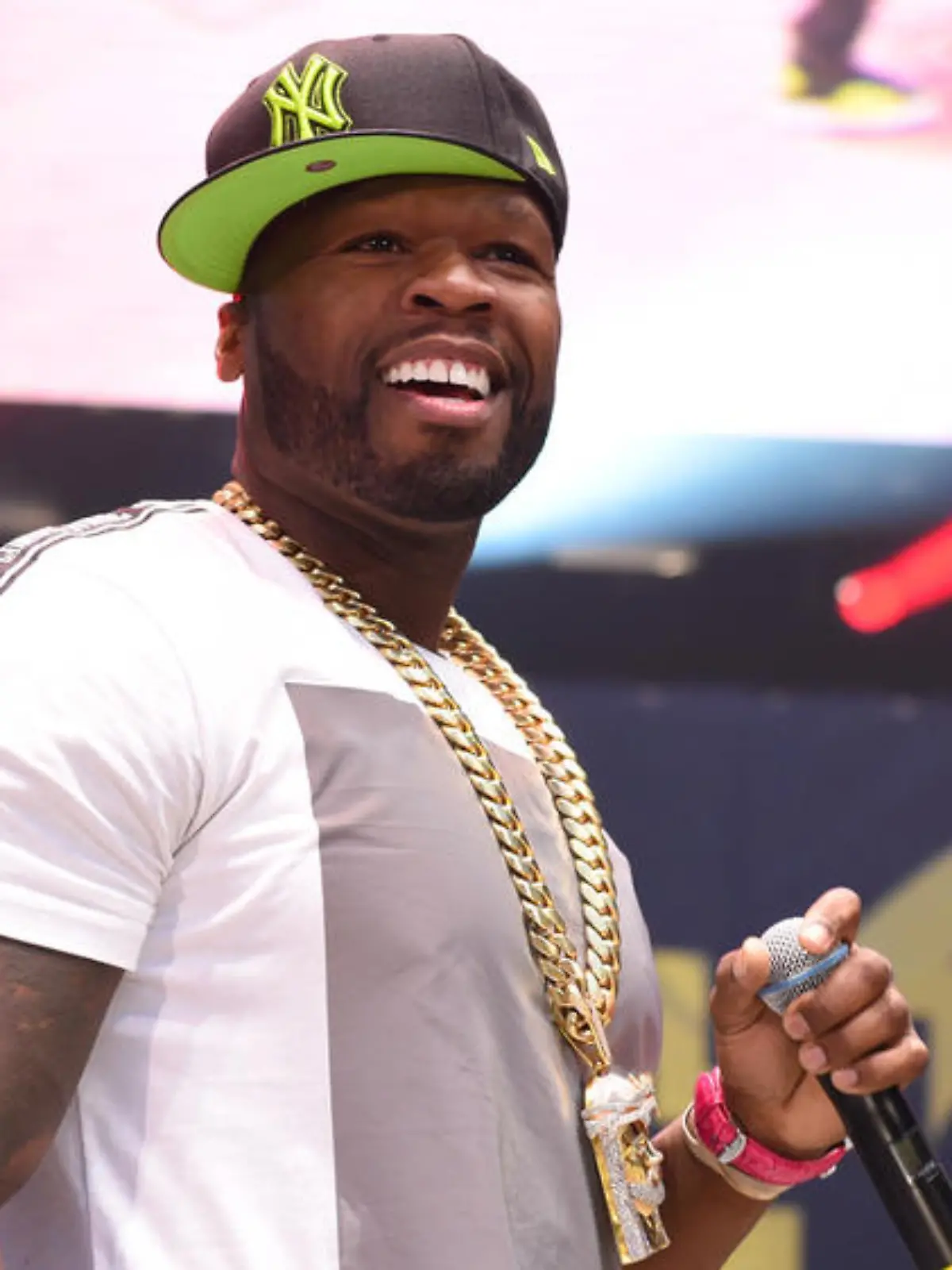 50 Cent bei einem Auftritt im Juni in New Jersey