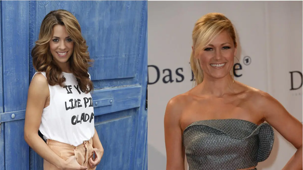 Ein Schlager-Star und eine, die es noch werden will: Helene Fischer (r.) und Vanessa Mai