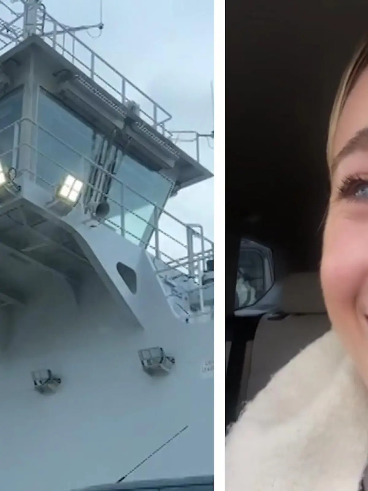Eigentlich wollte die Radiomoderatorin Sophie Motague auf ihrem Arbeitsweg nur die Themse überqueren. Statt auf einer Brücke, wie sie es ursprünglich geplant hatte, landete sie letztlich auf einer Fähre.