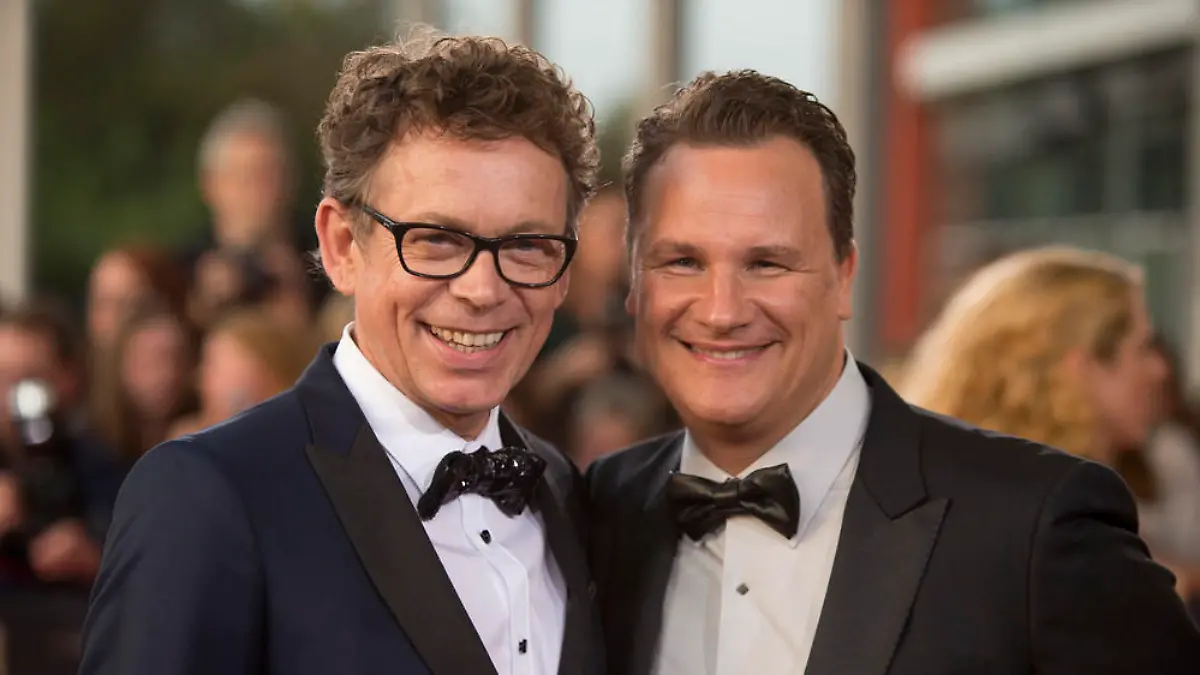 Seit 30 Jahren zusammen, seit 2012 verheiratet: Frank Mutters und Guido Maria Kretschmer (r.)