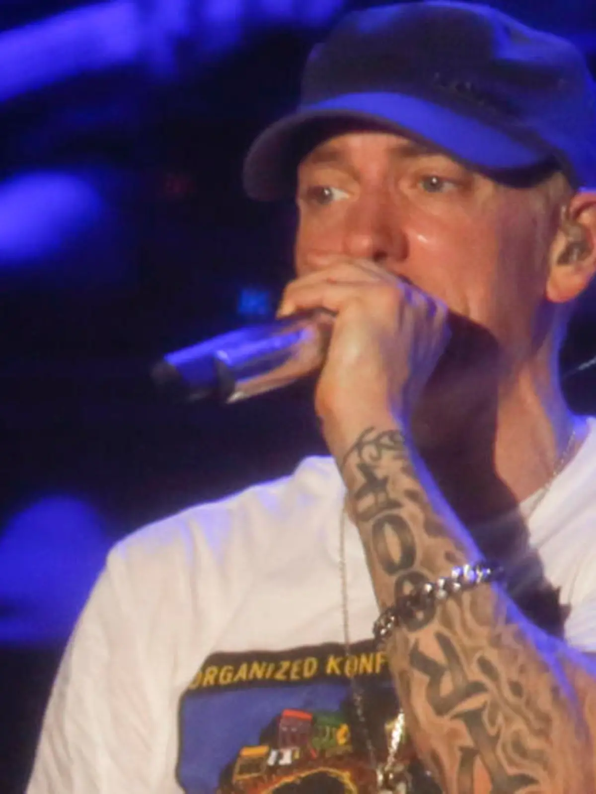 Bis Eminem derart durchtrainiert war, vergingen viele Stunden auf dem Laufband