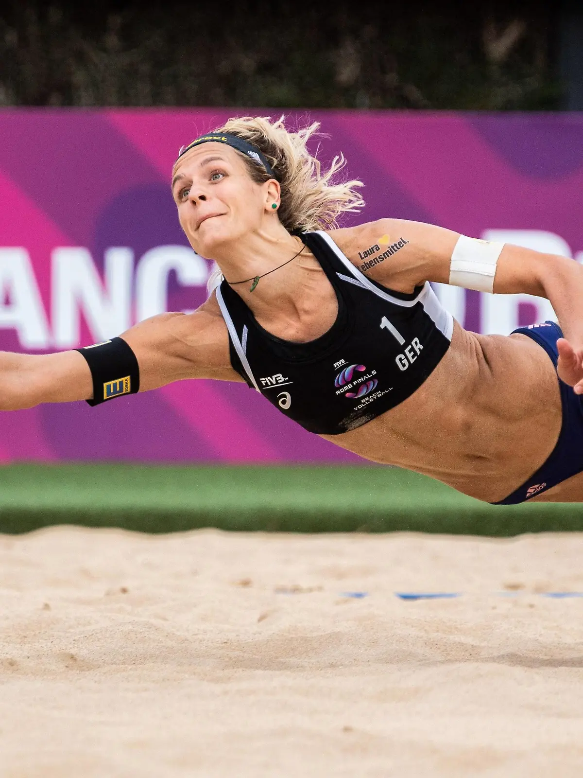 FIVB World Tour Finals 2019 Rom; 06.09.2019 Laura Ludwig (GER); FIVB World Tour Finals 2019 Rom am 06.09.2019, Rom. *** FIVB World Tour Finals 2019 Rome 06 09 2019 Laura Ludwig GER FIVB World Tour Finals 2019 Rome on 06 09 2019, Rome Copyright: xBEAUTIFULxSPORTS/PeterxWeberx  