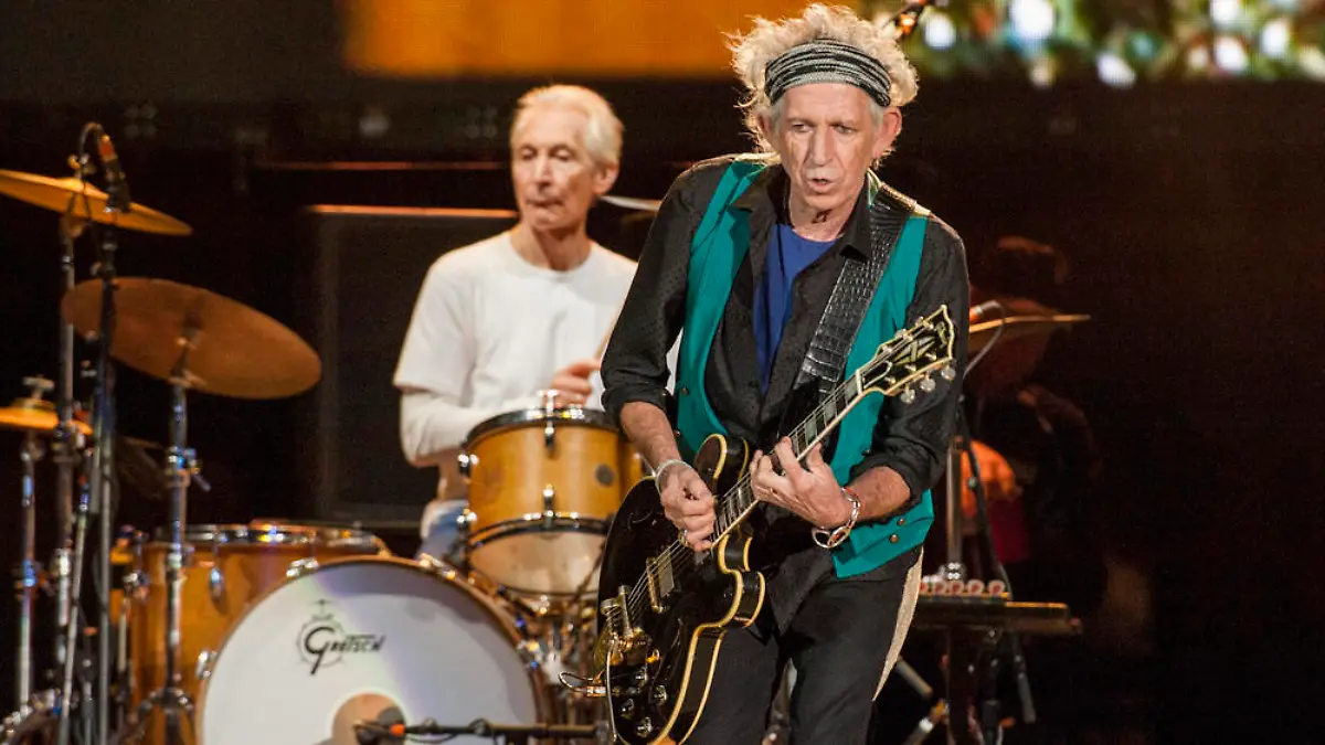 Keith Richards bei einem Auftritt im Juli 2015 in Quebec