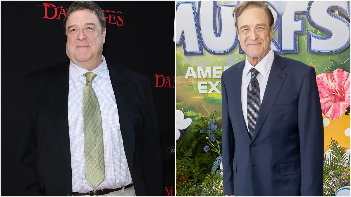John Goodman bei einer Filmpremiere 2011 vs. 2025. 
