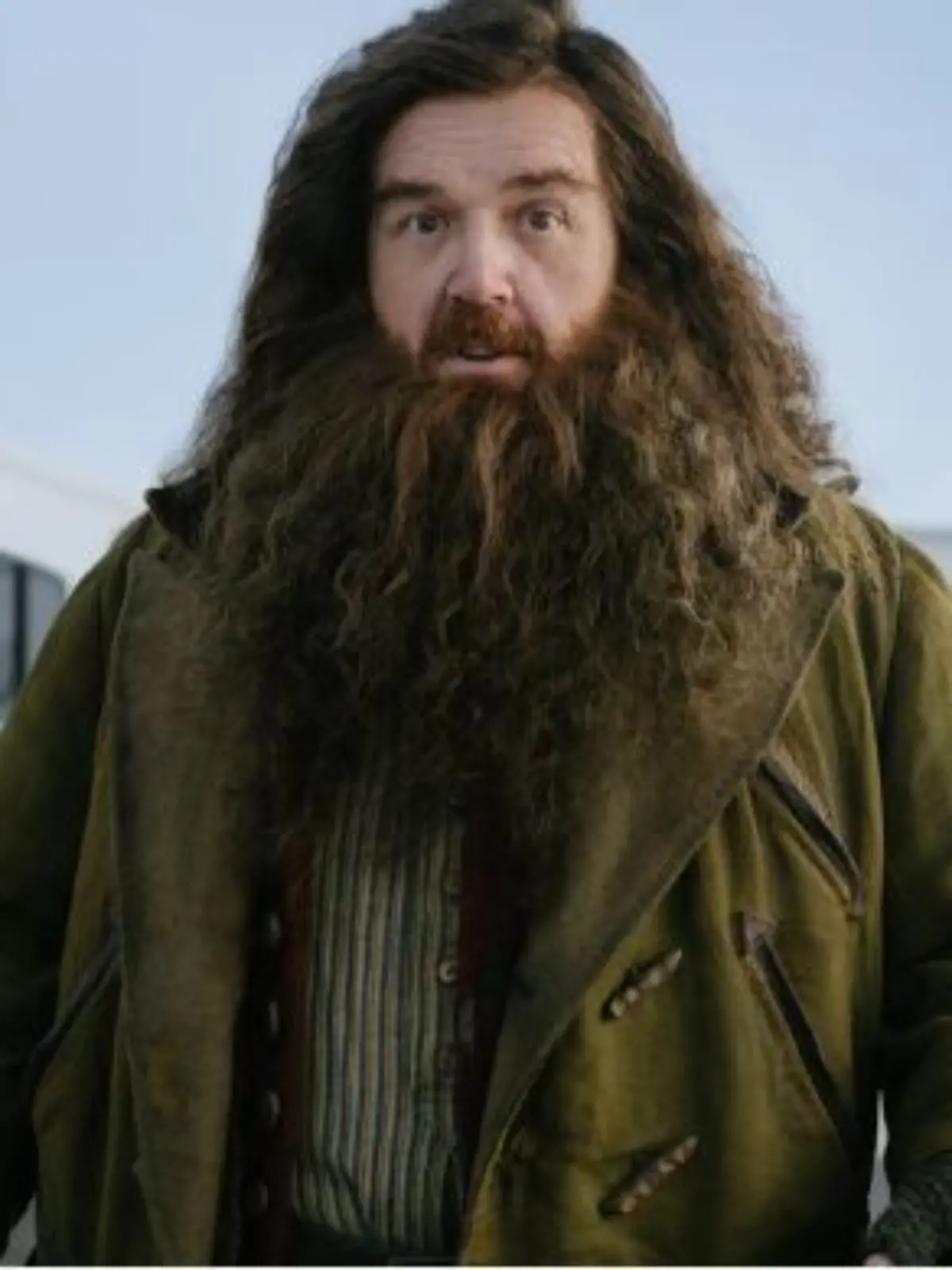 Nick Frost schlüpft in der „Harry Potter”-Serie in die Rolle des gutmütigen Halbriesen Rubeus Hagrid.