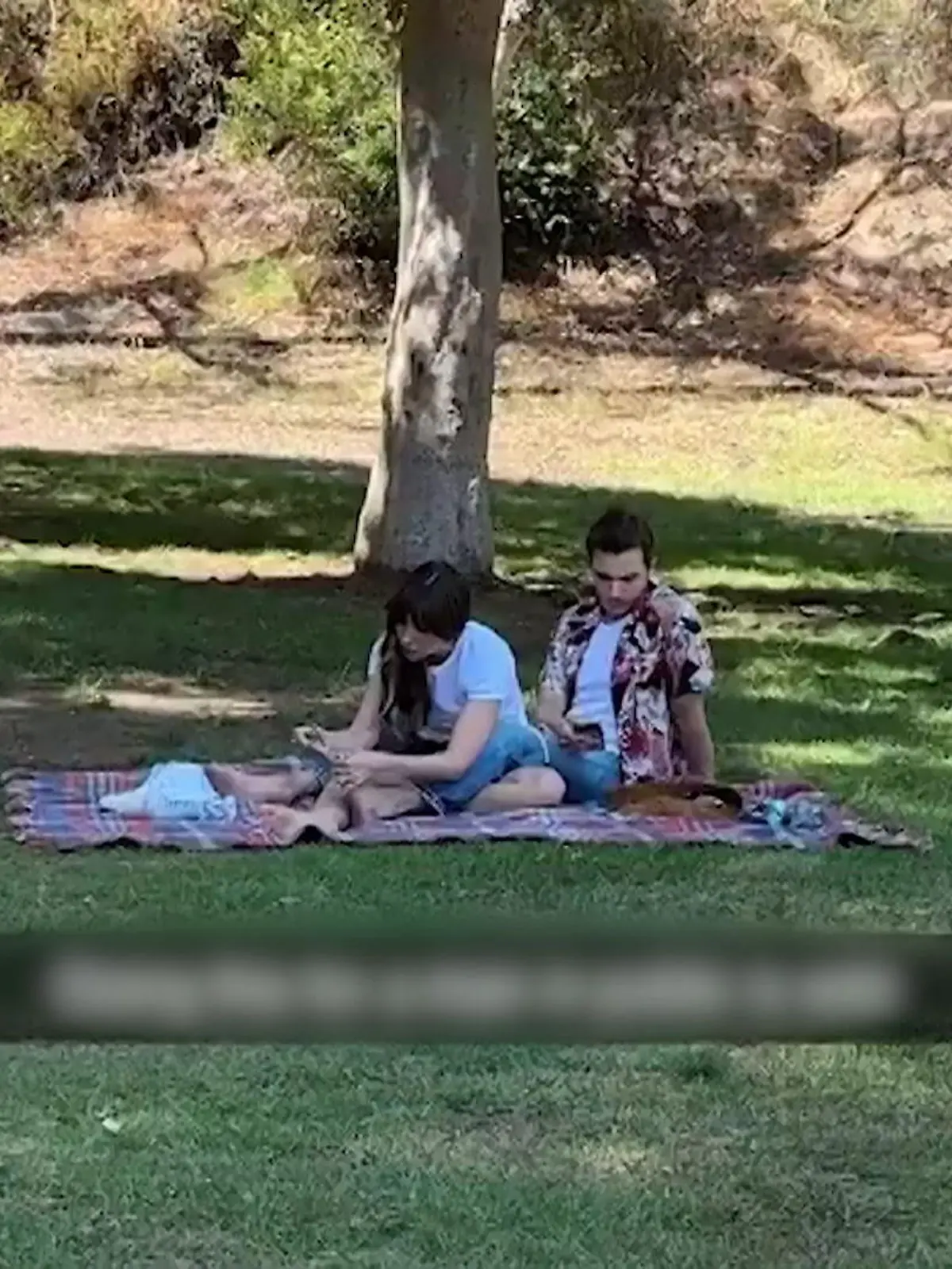 Bild zu: "Das ist doch Käse! Promi-Pärchen schneidet sich Zehennägel – im Park!"