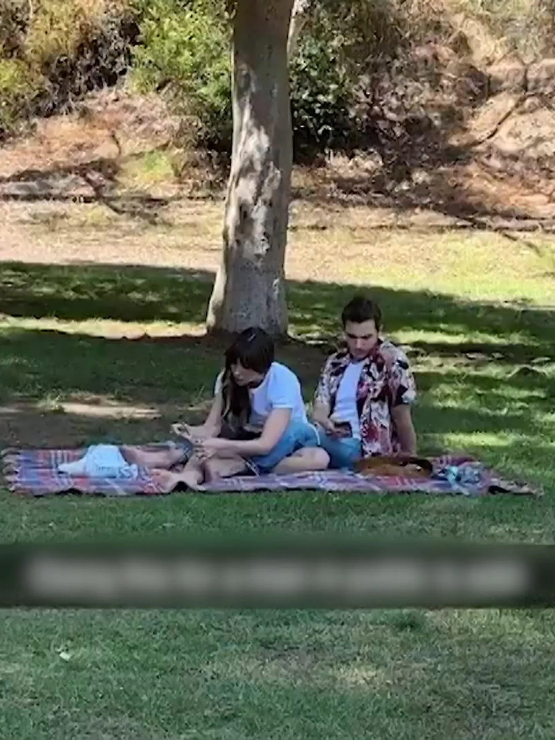 Bild zu: "Das ist doch Käse! Promi-Pärchen schneidet sich Zehennägel – im Park!"