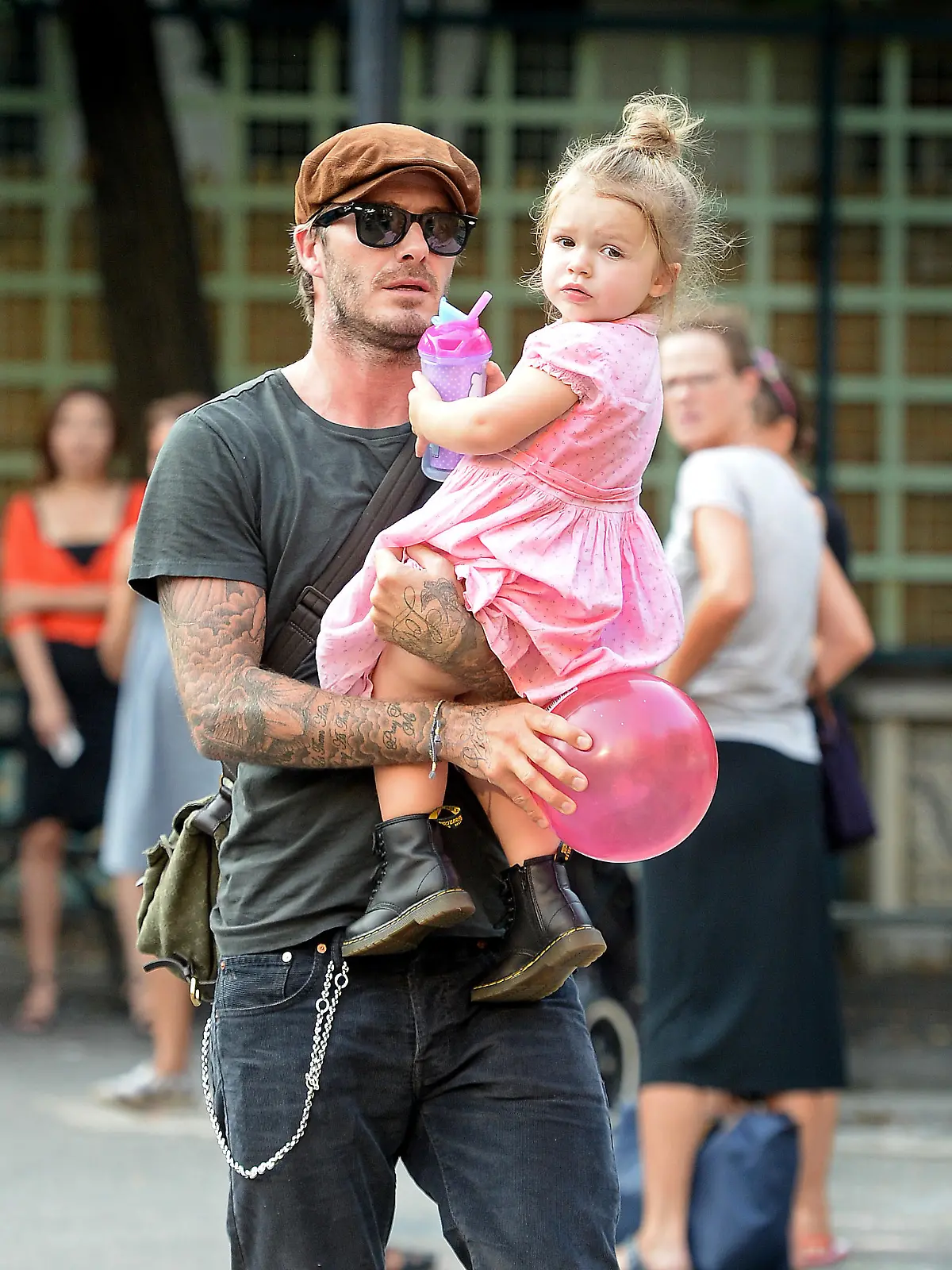 David Beckham takes his daughter Harper to the Vesuvio playground, where he runs into  Molly Sims with her son Brooks in SoHo, NYC.
<P>
Pictured: David Beckham and Harper Beckham
<P><B>Ref: SPL610053  100913  </B><BR/>
Picture by: Splash News<BR/>
</P><P>
<B>Splash News and Pictures</B><BR/>
Los Angeles:	310-821-2666<BR/>
New York:	212-619-2666<BR/>
London:	870-934-2666<BR/>
photodesk@splashnews.com<BR/>
</P>