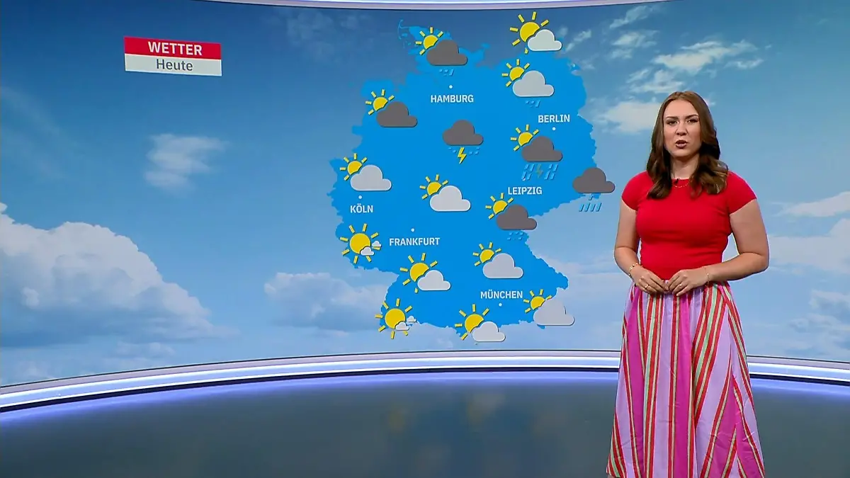Aktuelle 3-Tages-Vorhersage Video Wetterbericht