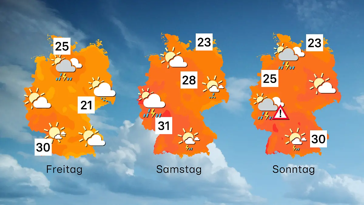 Wetter am Wochenende bringt Sommer-Comeback
