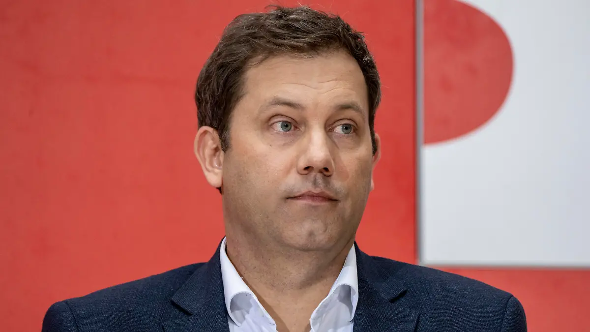 Klausur der SPD-Parteispritze zum Jahresauftakt 2023 in Berlin - Lars Klingbeil, Parteivorsitzender SPD während der Abschlusspresseknnferenz