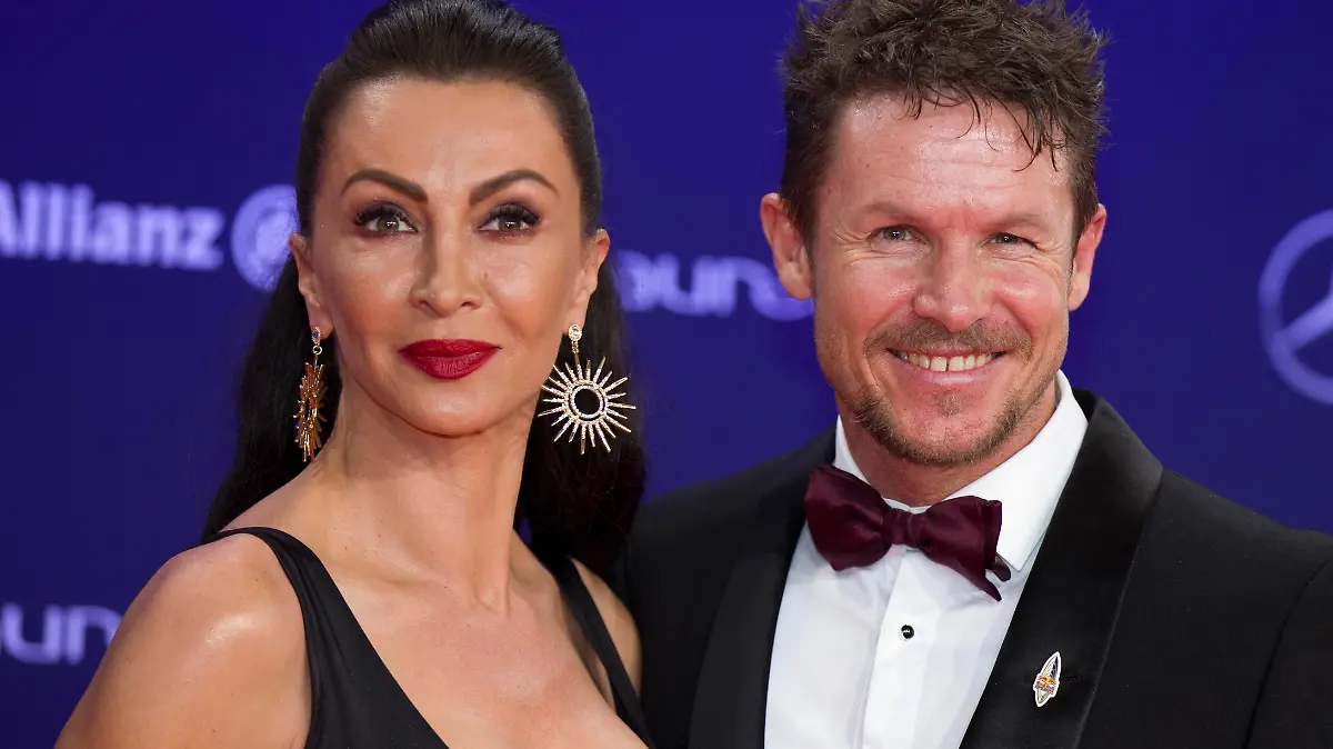 Felix Baumgartner mit seiner Freundin Mihaela.