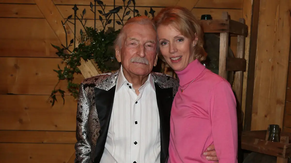 Christine und James Last bei einer Musik-Veranstaltung im Dezember 2014 in Graz. Sie vermisst ihren Mann sehr