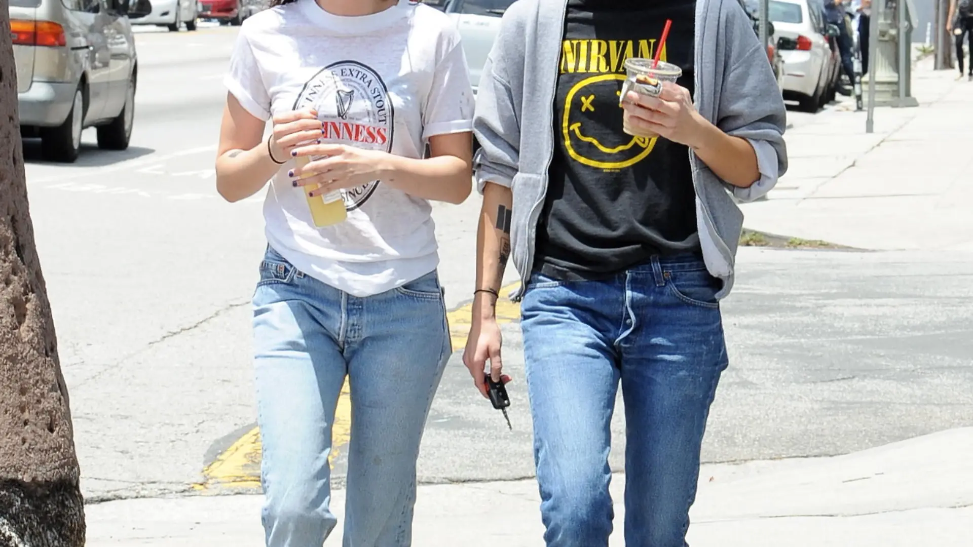 Actress Kristen Stewart and Alicia Cargile takes a long stroll back to their car after having at trendy Silverlake area in Los Angeles.
Featuring: Kristen Stewart, Alicia Cargile
Where: Los Angeles, California, United States
When: 06 Jun 2015
Credit: Cousart/JFXimages/WENN.com