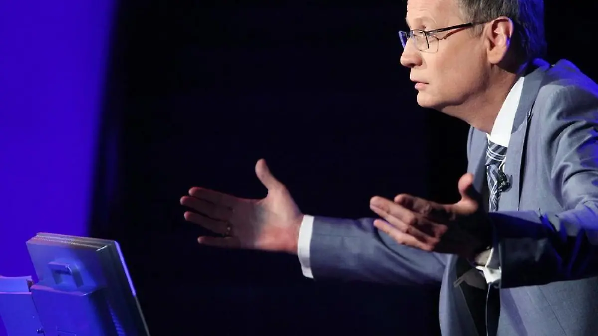 Auch "Wer wird Millionär?"-Moderator Günther Jauch ist manchmal einfach fassungslos