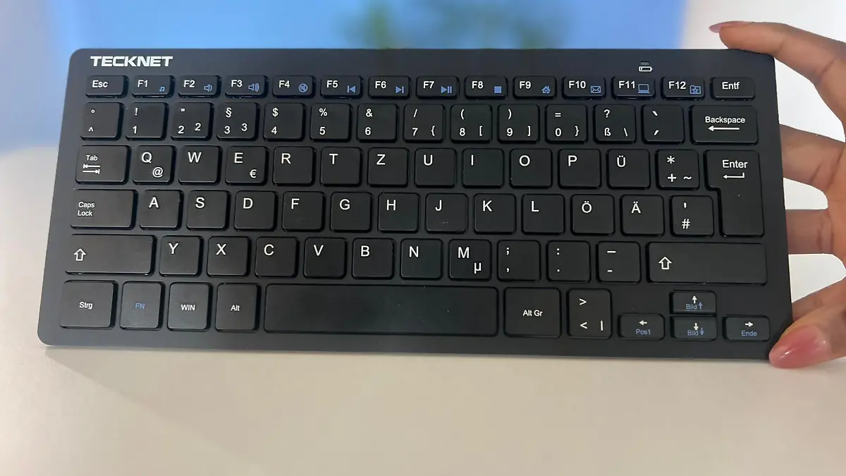 TECKNET Slim Kabellose Tastatur