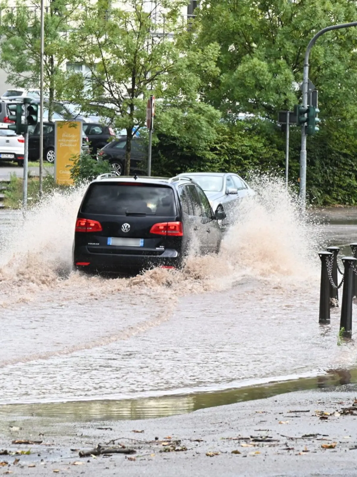 Unwetter im Saarland