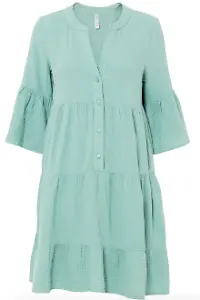 Tunika-Kleid aus reiner Baumwolle