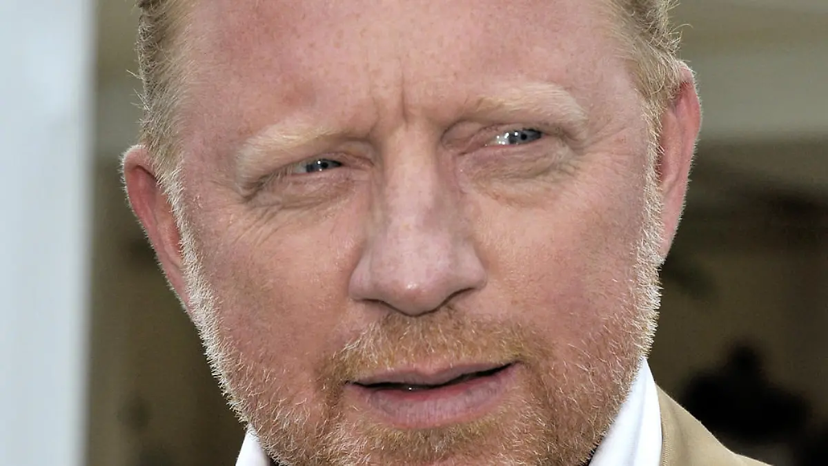 Very british: Boris Becker fühlt sich in Wimbledon heimisch