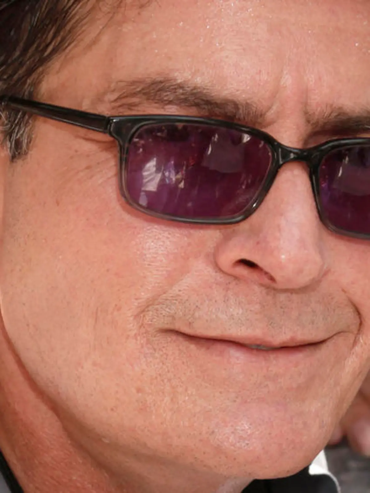 Charlie Sheen war am Montagabend nicht nach Feiern zumute