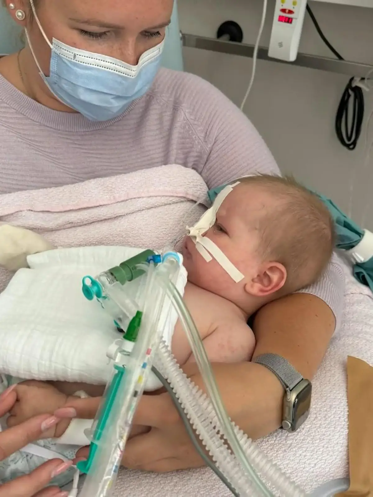 Bild zu: "Stammzellspender für Baby Toni gefunden"