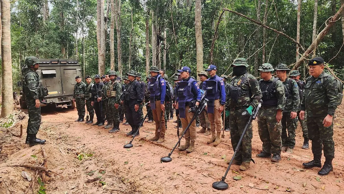 Thailand hatte erst kürzlich Landminen in der umstrittenen Grenzregion entdeckt. (Archivfoto)
