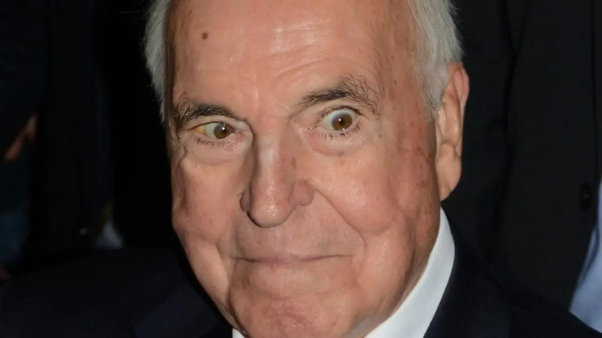 Helmut Kohl bei der Vorstellung von seinem Buch im Oktober 2014