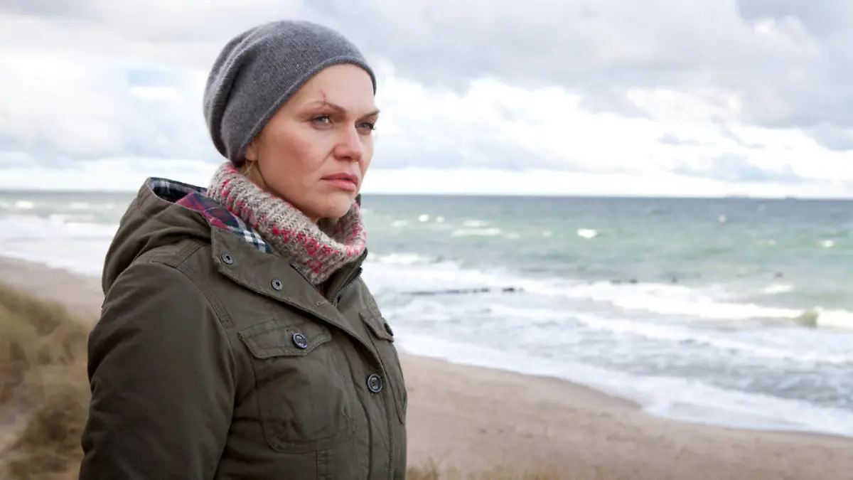 Anna Loos im ZDF Krimi "Mord in den Dünen".