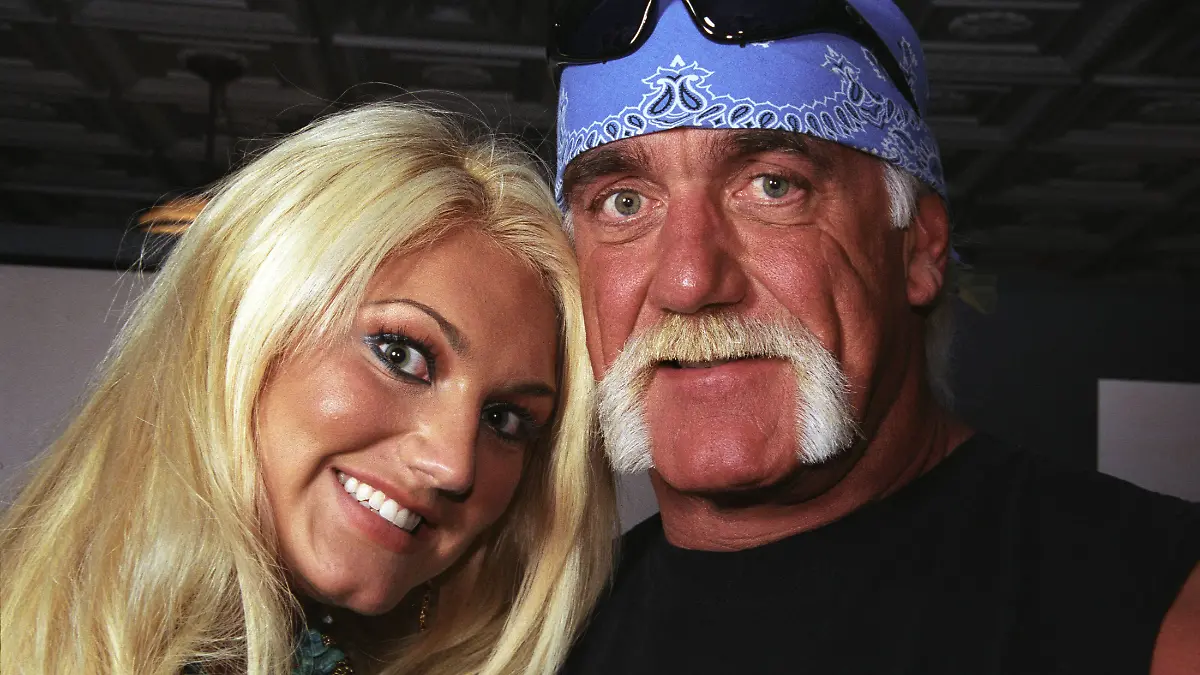 Hulk Hogan mit seiner Tochter Brooke.