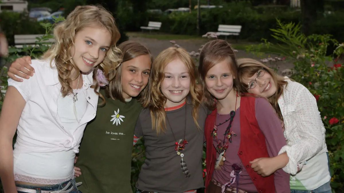 Melanie, Wilma, Sprotte, Frieda und Trude waren „Die Wilden Hühner”.
