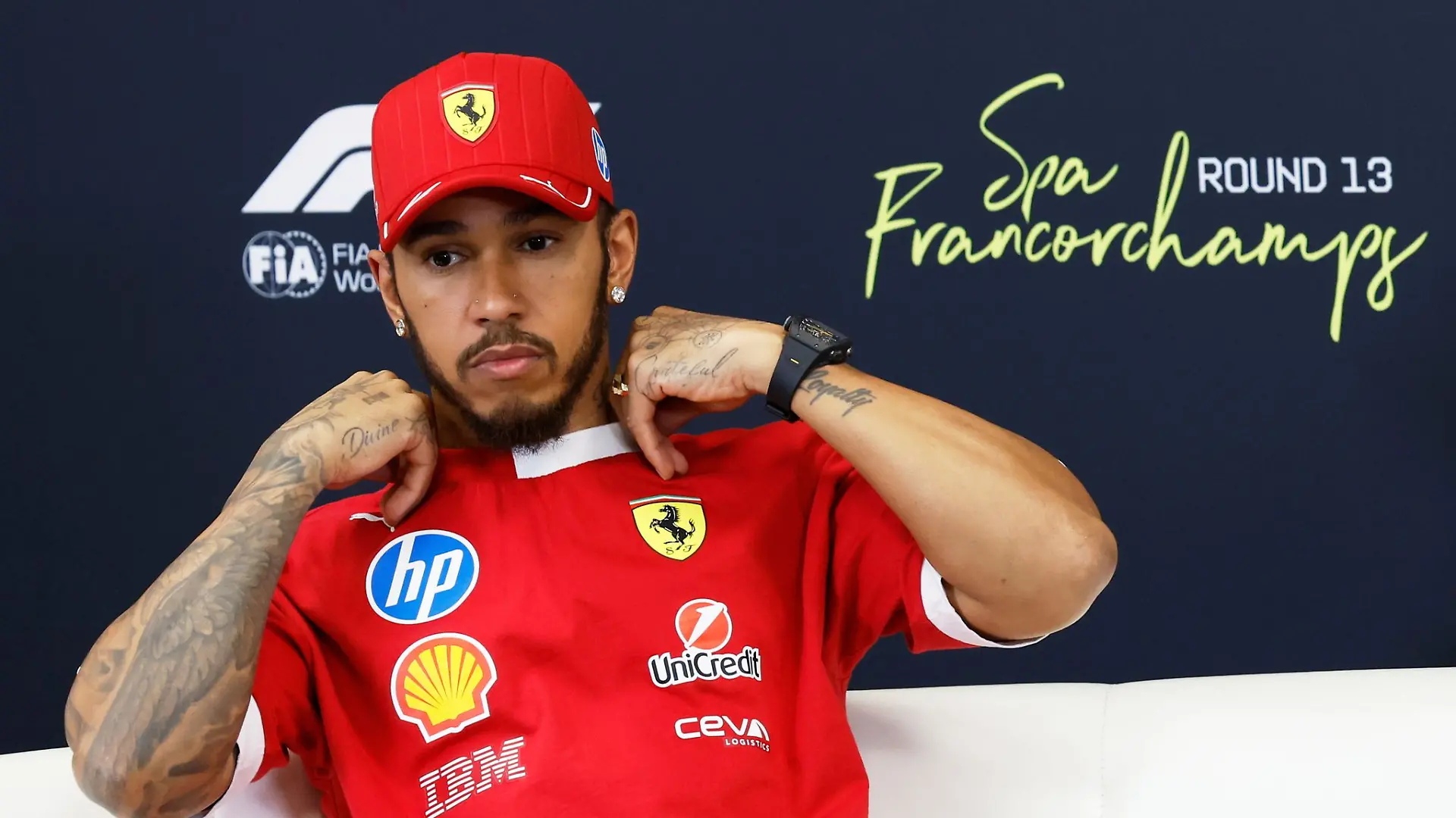 Hamilton erlebte in Belgien einen katastrophalen Start.