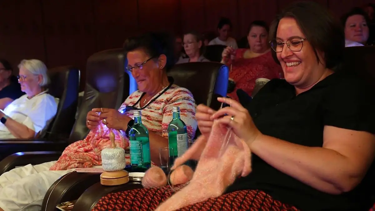 Stricken im Kino Hobby mit vielen