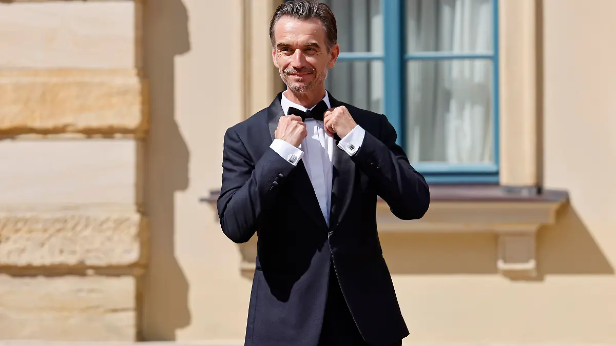 Entertainer Florian Silbereisen bei der Eröffnung der Wagner-Festspiele 