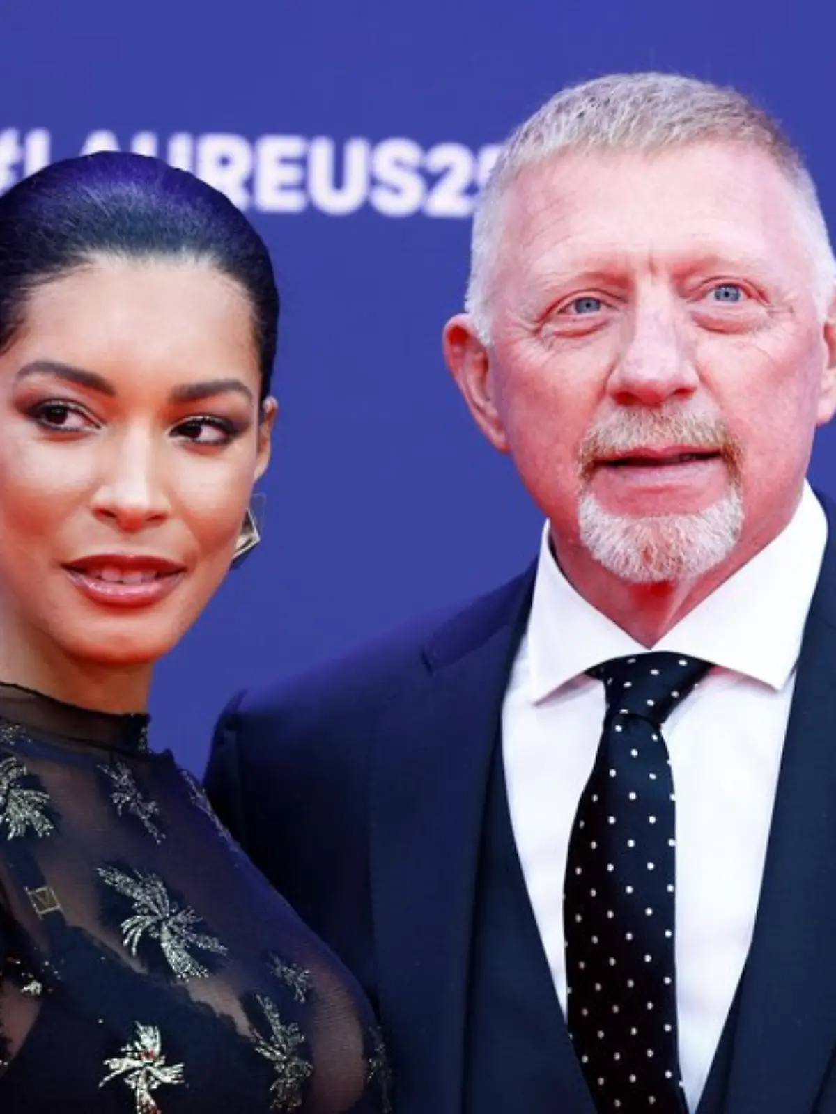 Lilian de Carvalho Monteiro und Boris Becker