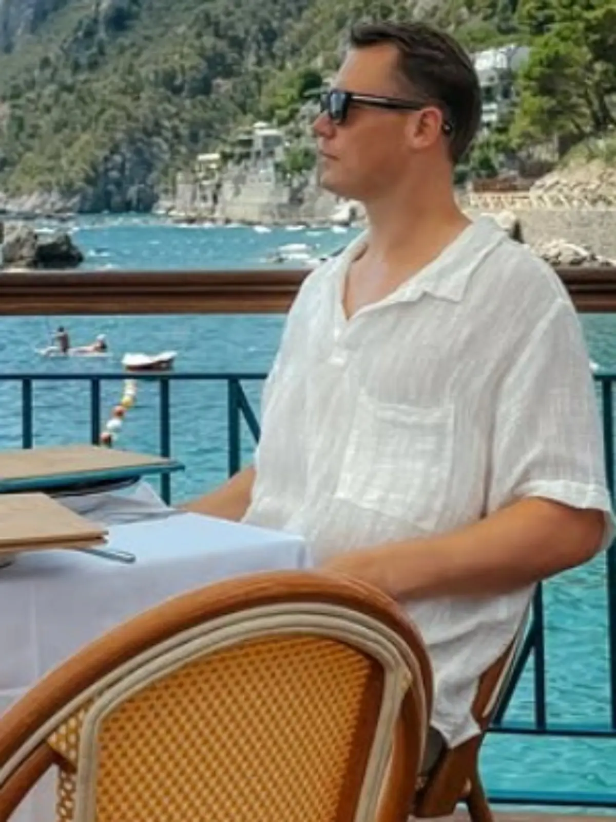 Manuel Neuer entspannt auf Capri