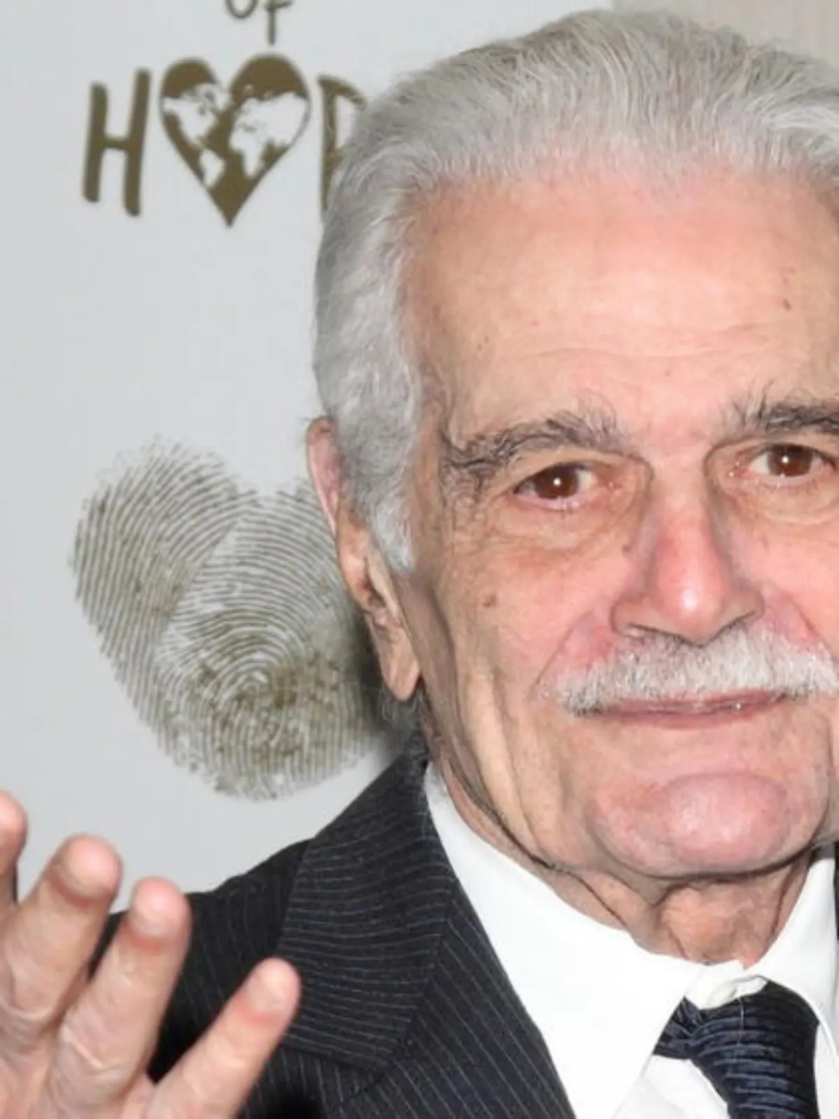 Omar Sharif bei einer Londoner Wohltätigkeitsveranstaltung im November 2014
