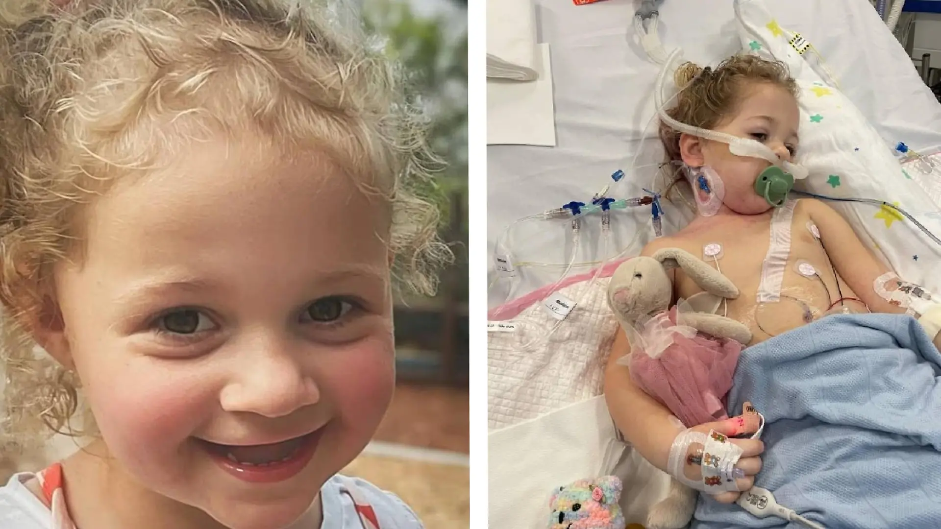 Millie Anthony aus Australien hat beim Spielen zwei Magnete verschluckt. Jetzt bangen die Eltern der Dreijährigen um ihr Leben.
