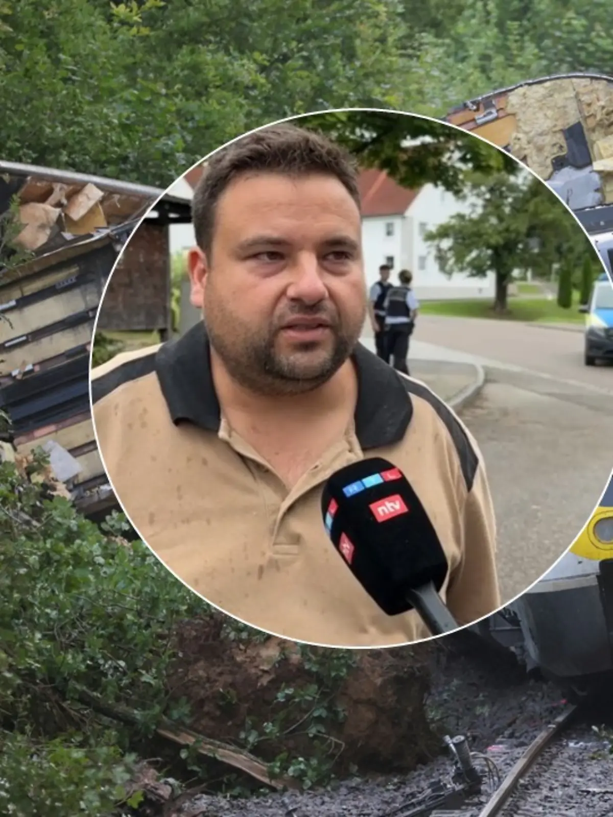 Johannes Figel sah die Folgen des tödlichen Zugunglücks bei Riedlingen mit eigenen Augen.