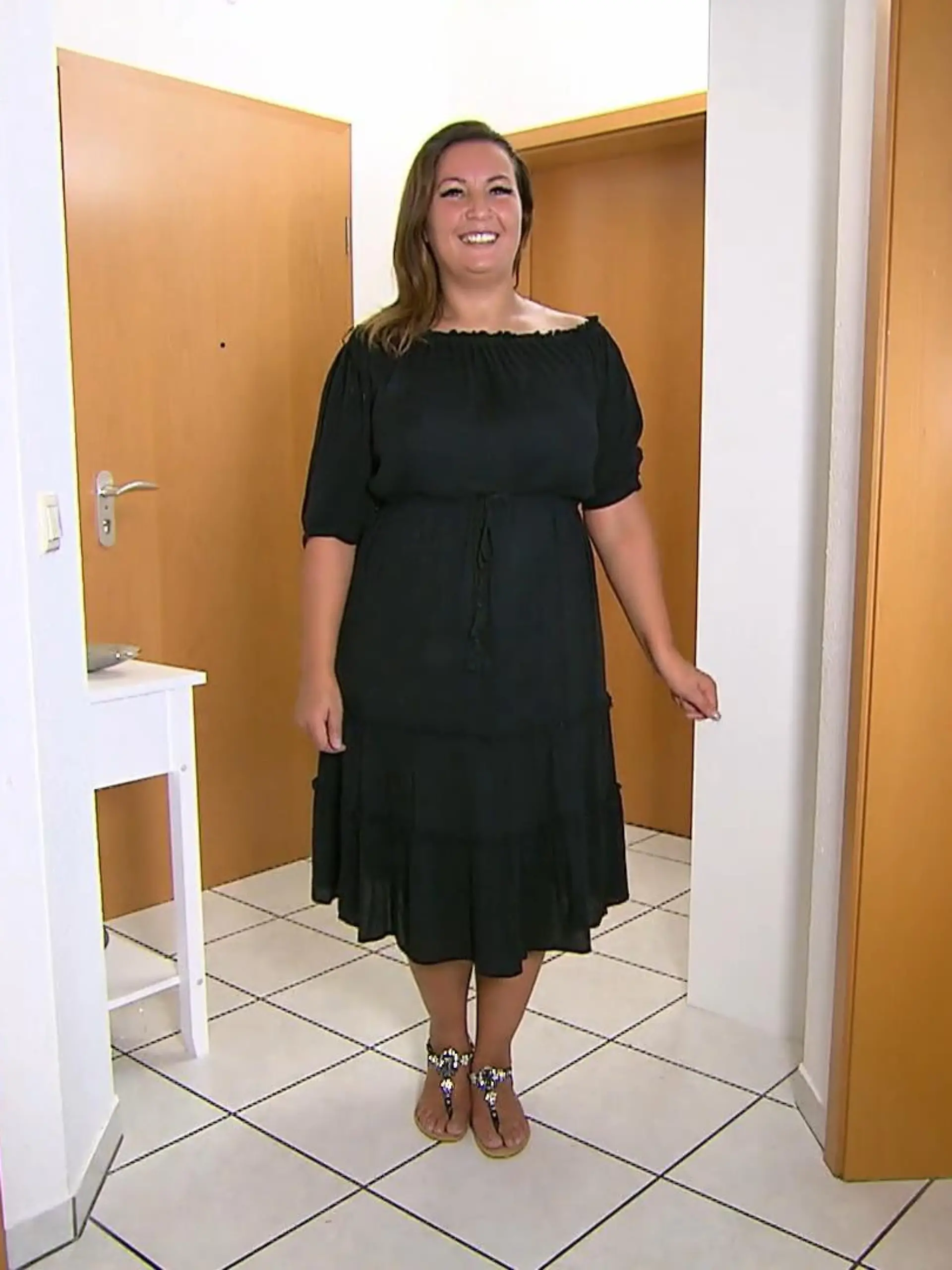 Bild zu: "Für Schuhe ist die Dienstagskandidatin bereit, alles zu tun."