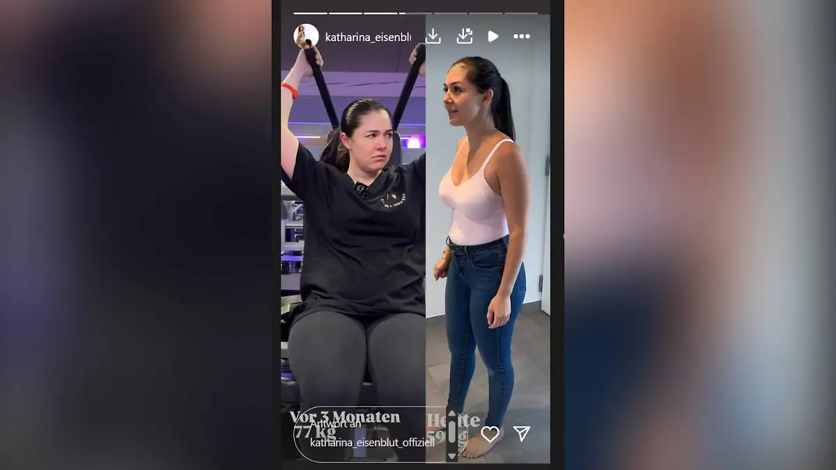 Katharina Eisenblut hat 21 Kilo abgenommen