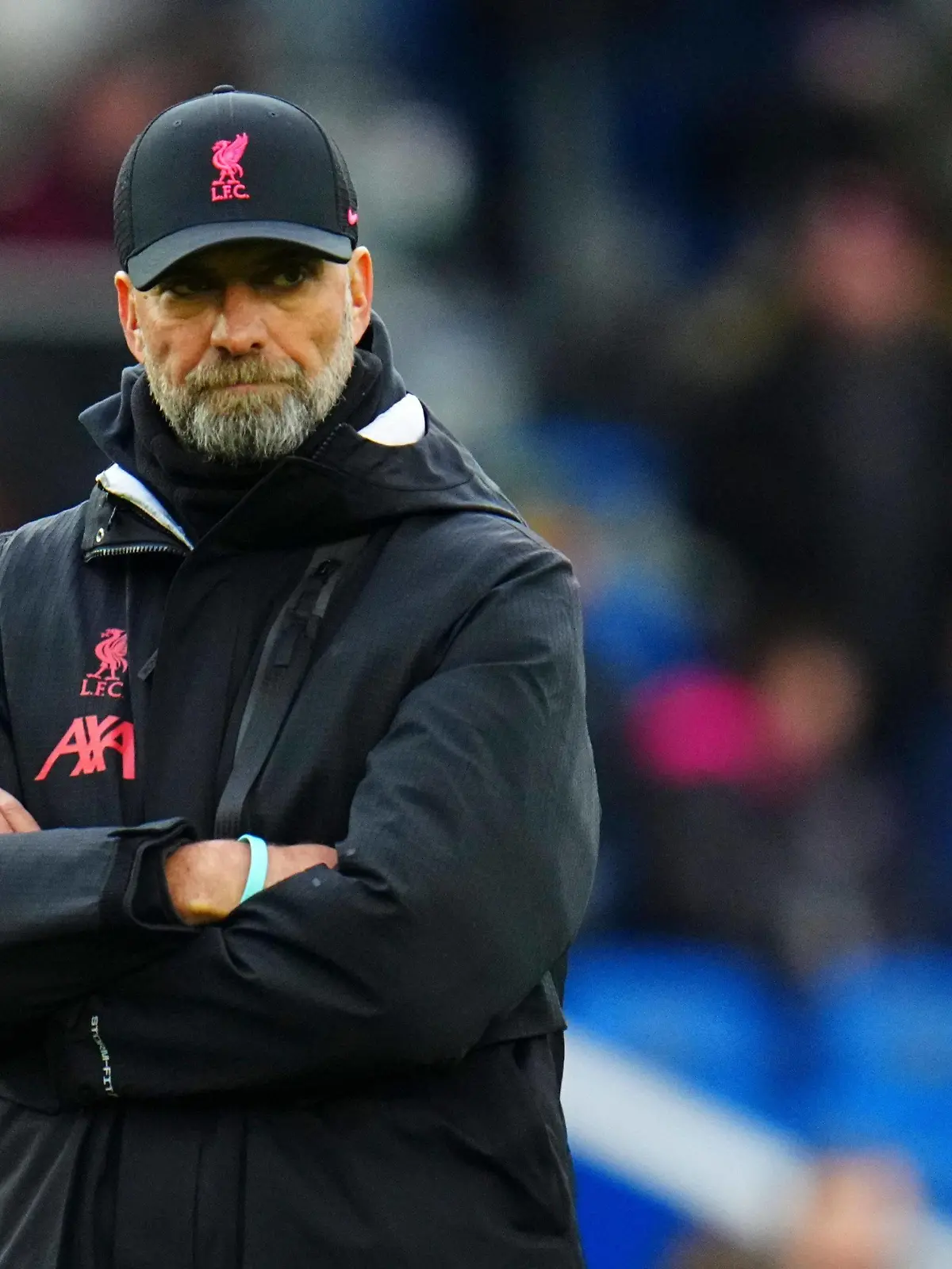 Mandatory Credit: Photo by Javier Garcia/Shutterstock 13713477fx Liverpool Manager Jurgen Klopp Brighton & Hove Albion v Liverpool, Premier League, Football, American Express Community Stadium, Brighton, UK - 14 Jan 2023 EDITORIAL USE ONLY No use with unauthorised audio, video, data, fixture lists, club/league logos or live services. Online in-match use limited to 120 images, no video emulation. No use in betting, games or single club/league/player publications. Brighton & Hove Albion v Liverpool, Premier League, Football, American Express Community Stadium, Brighton, UK - 14 Jan 2023 EDITORIAL USE ONLY No use with unauthorised audio, video, data, fixture lists, club/league logos or live services. Online in-match use limited to 120 images, no video emulation. No use in betting, games or single club/league/player publications. PUBLICATIONxINxGERxSUIxAUTxHUNxGRExMLTxCYPxROUxBULxUAExKSAxONLY Copyright: xJavierxGarcia/Shutterstockx 13713477fx