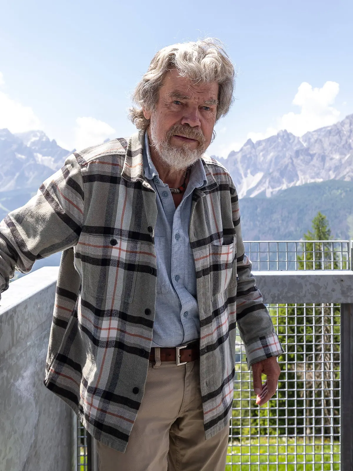 Reinhold Messner ist einer der bekanntesten Bergsteiger der Welt.