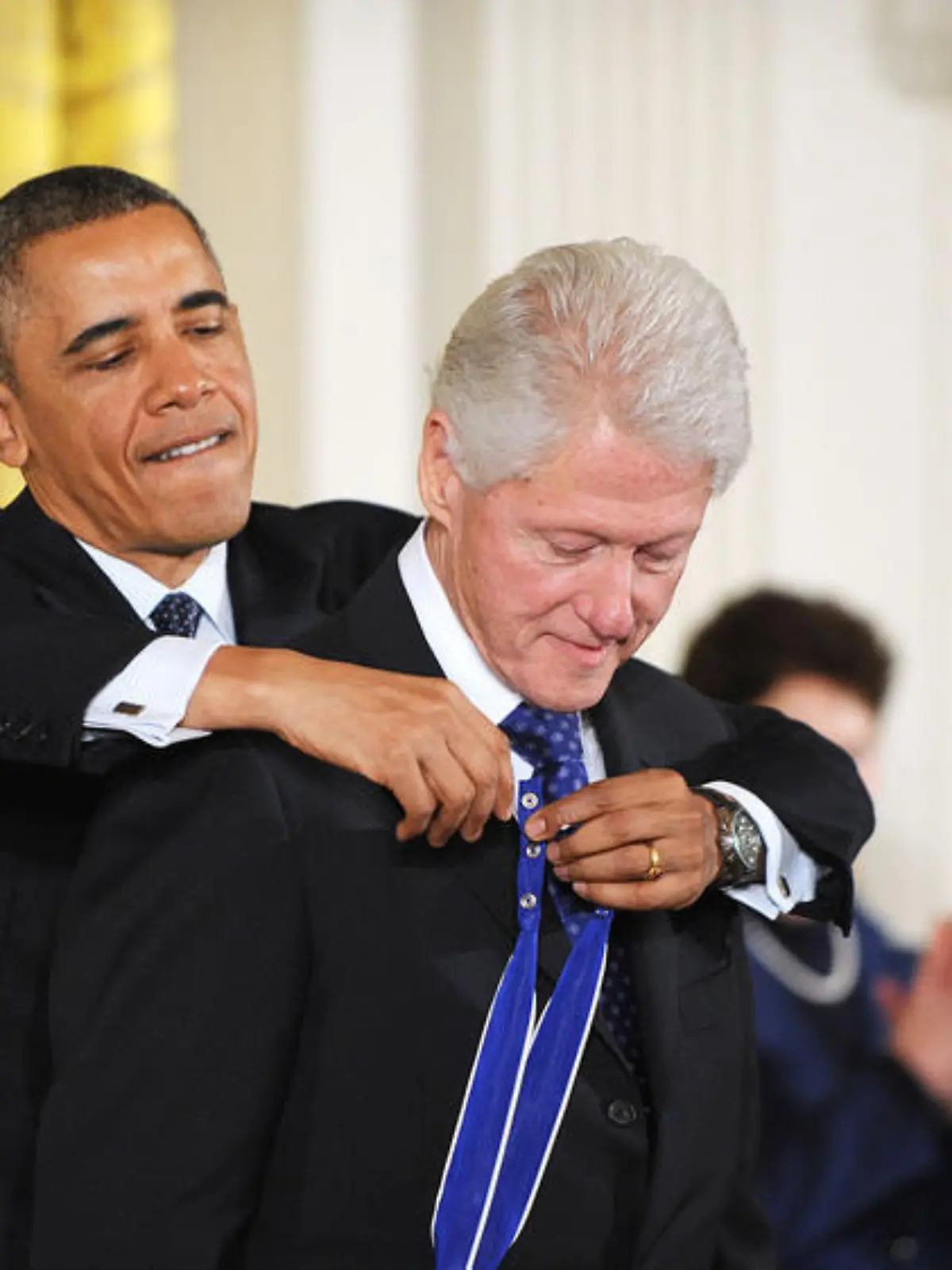 Bill Clinton (r.) und Barack Obama kennen sich seit Jahren sehr gut