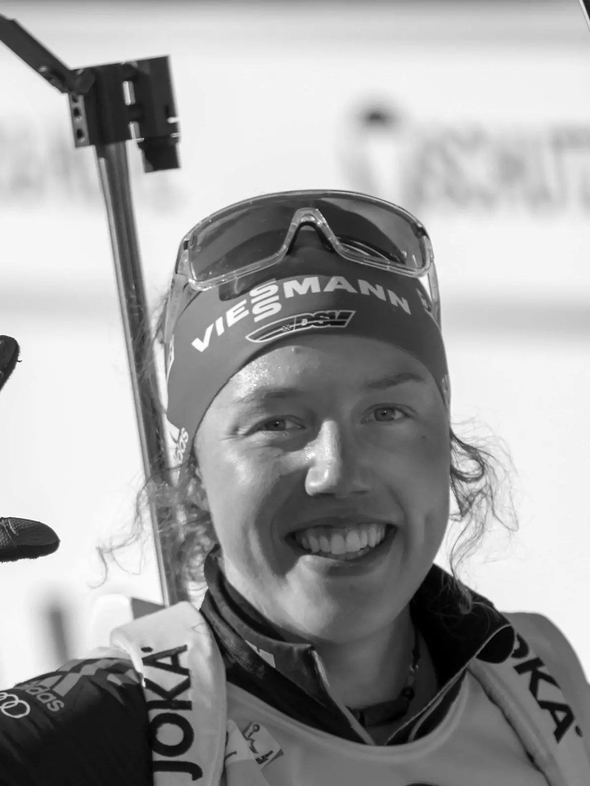 Biathlon Weltmeisterschaft 2017 Laura Dahlmeier gewinnt 5 Goldmedaillen und 1 Silbermedaille , Hochfilzen Tirol Oesterr